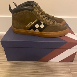 Bally Vita Parcours Mens High-Top Sneakers US 9.5